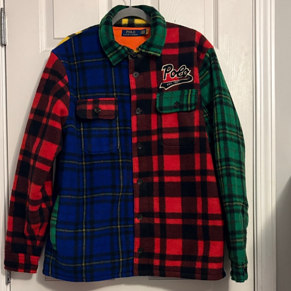 Ralph Lauren Multicolor Plaid Shirt Jacket